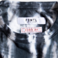 TIE DYE WIDE TEE (BLACK)