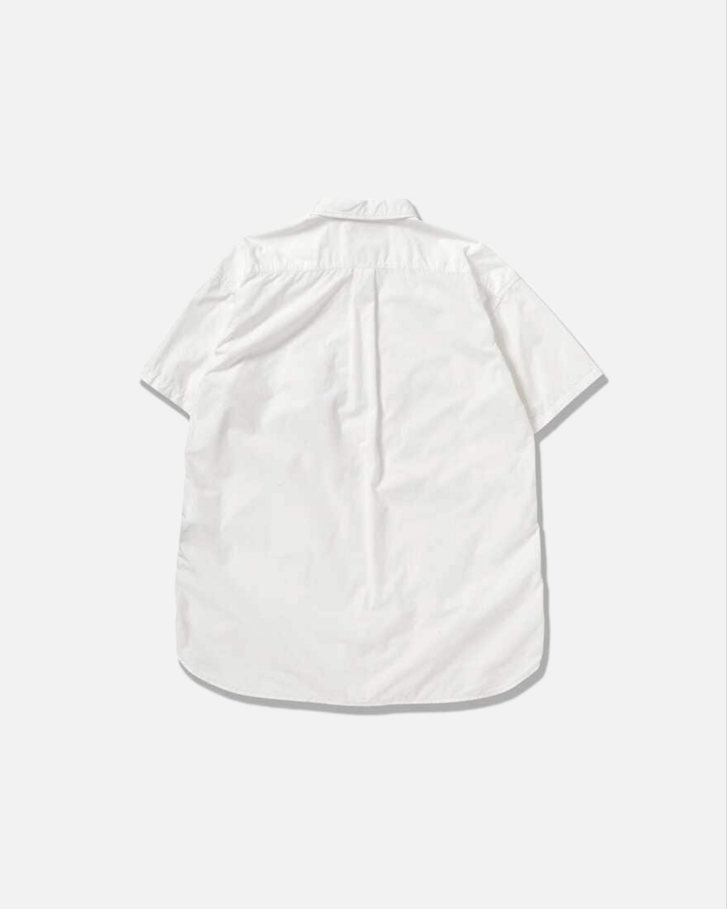 AND WANDER CORDURA TYPEWRITER SHORT SLEEVE OVER SHIRT (WHITE)