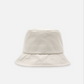 ADLV x LISA A LOGO CIRCLE EMBLEM EMBOSSING PATCH BUCKET HAT (CREAM)