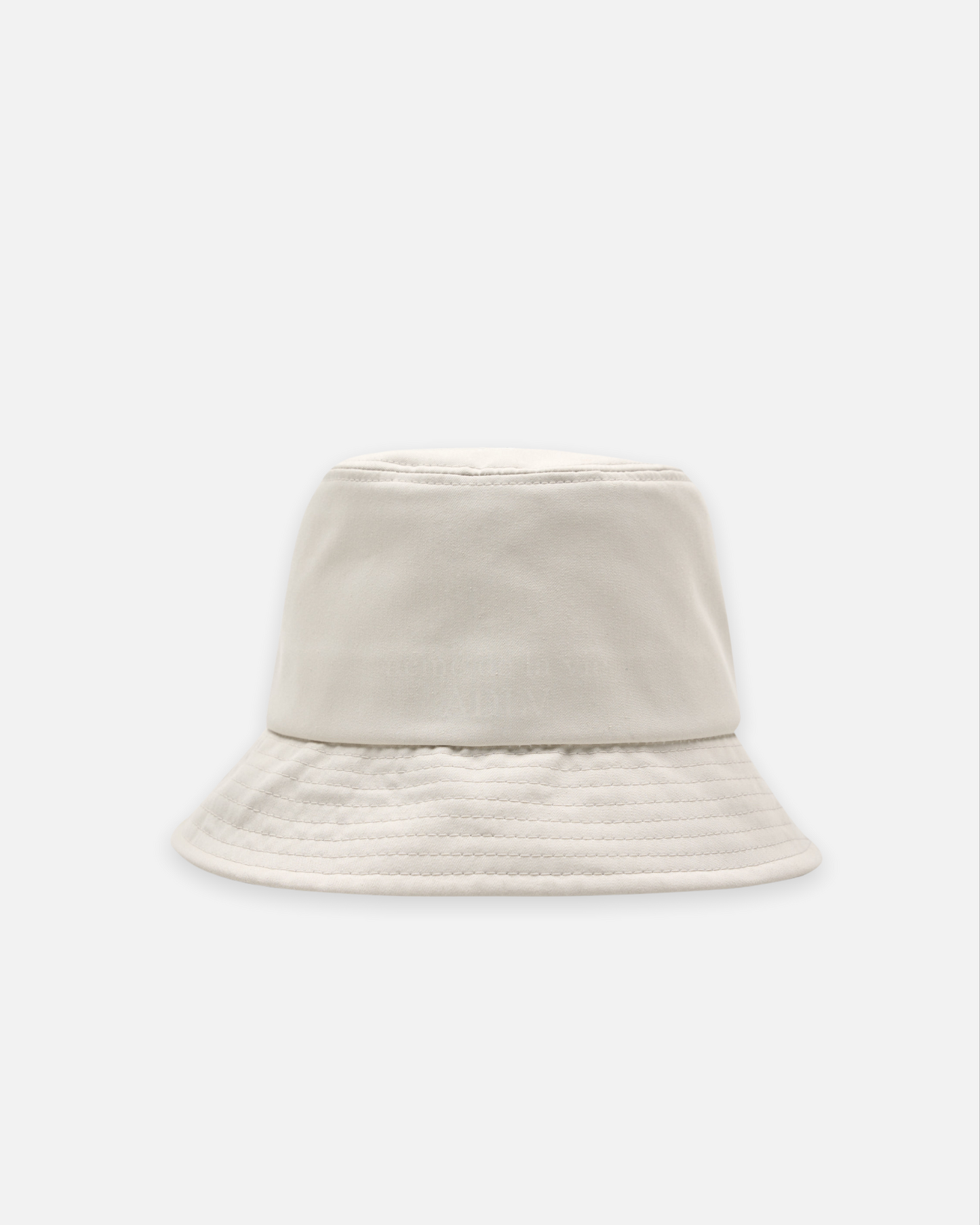 ADLV x LISA A LOGO CIRCLE EMBLEM EMBOSSING PATCH BUCKET HAT (CREAM)