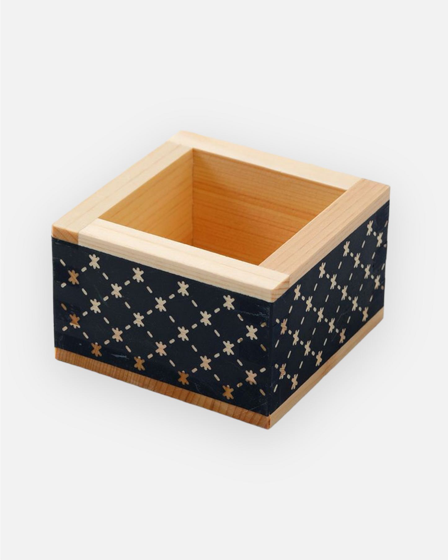 FDMTL OHASHI RYOKI SASHIKO MASU BOX (NAVY)