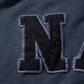 NAUTICA L/S T-SHIRTS TOO HEAVY GARMENT DYED ARCHLOGO L/S TEE (NAVY, 4NV)