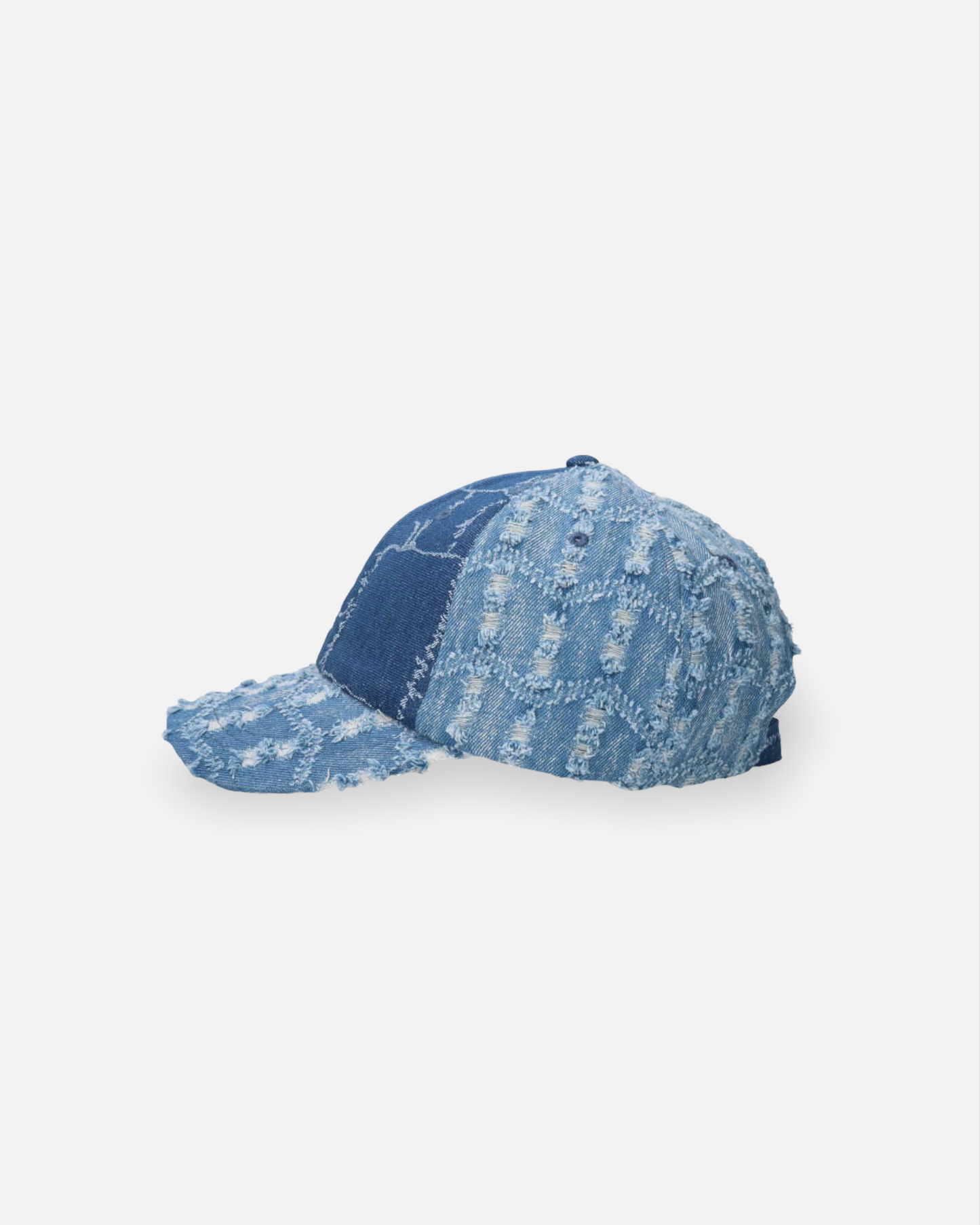 DENIM MASHUP BASEBALL (MEDIUM BLUE)