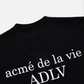 ADLV BABY FACE SHORT SLEEVE T-SHIRT BLACK ASTRONAUT (ASTRONAUT)