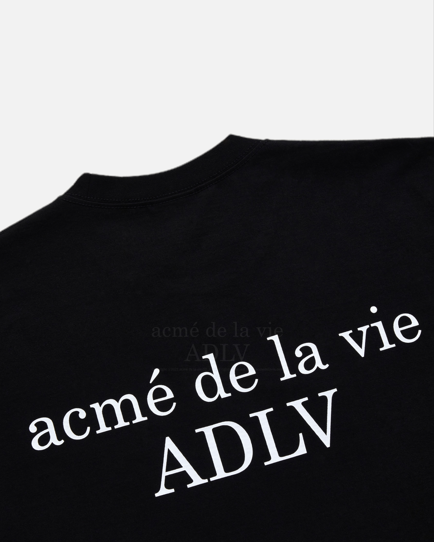 ADLV BABY FACE SHORT SLEEVE T-SHIRT BLACK ASTRONAUT (ASTRONAUT)