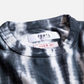 TIE DYE WIDE TEE (BLACK)
