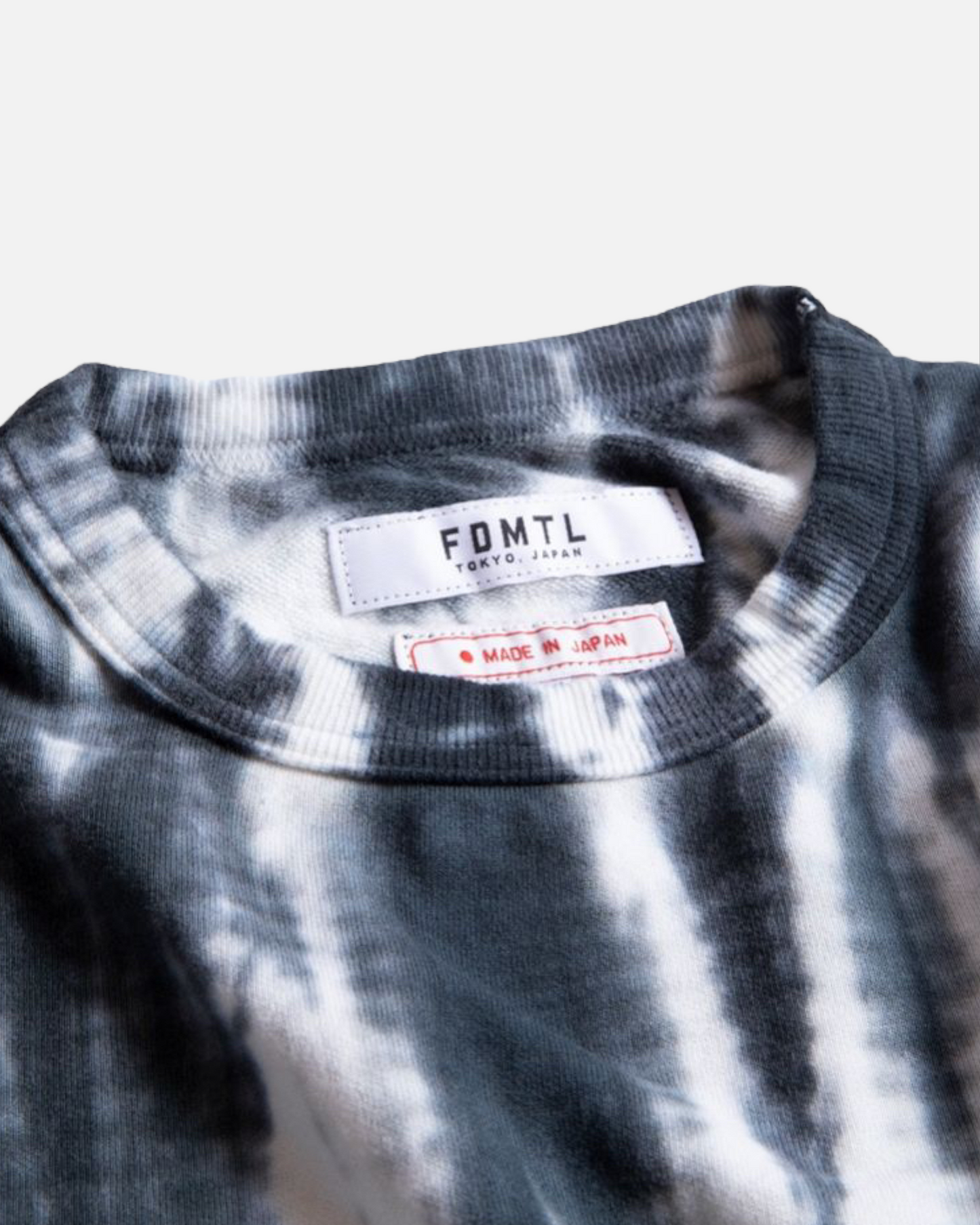 TIE DYE WIDE TEE (BLACK)