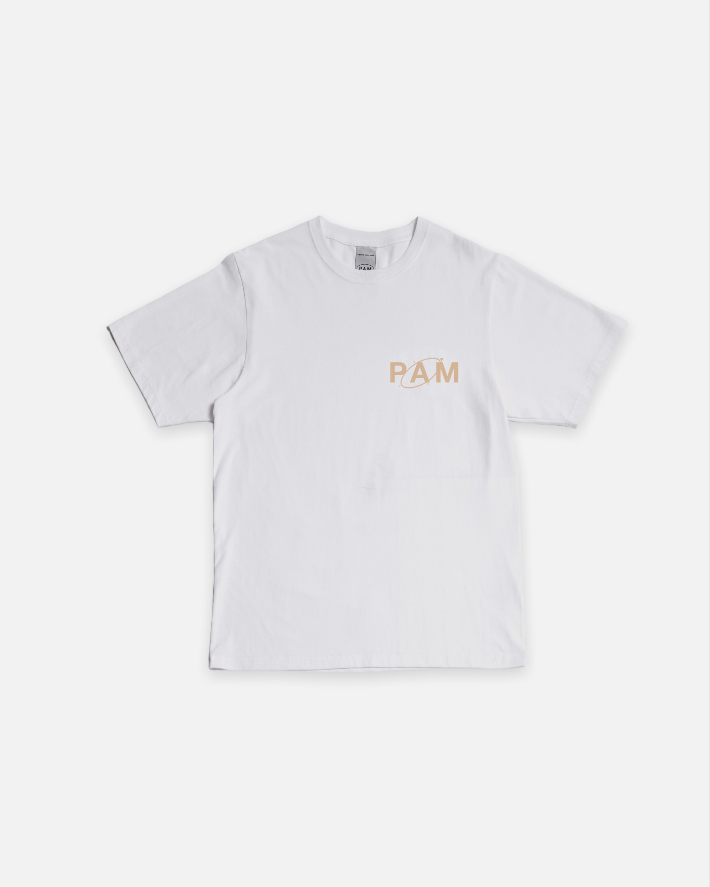 PAM G.L. ELLIPSE SS TEE (WHITE)