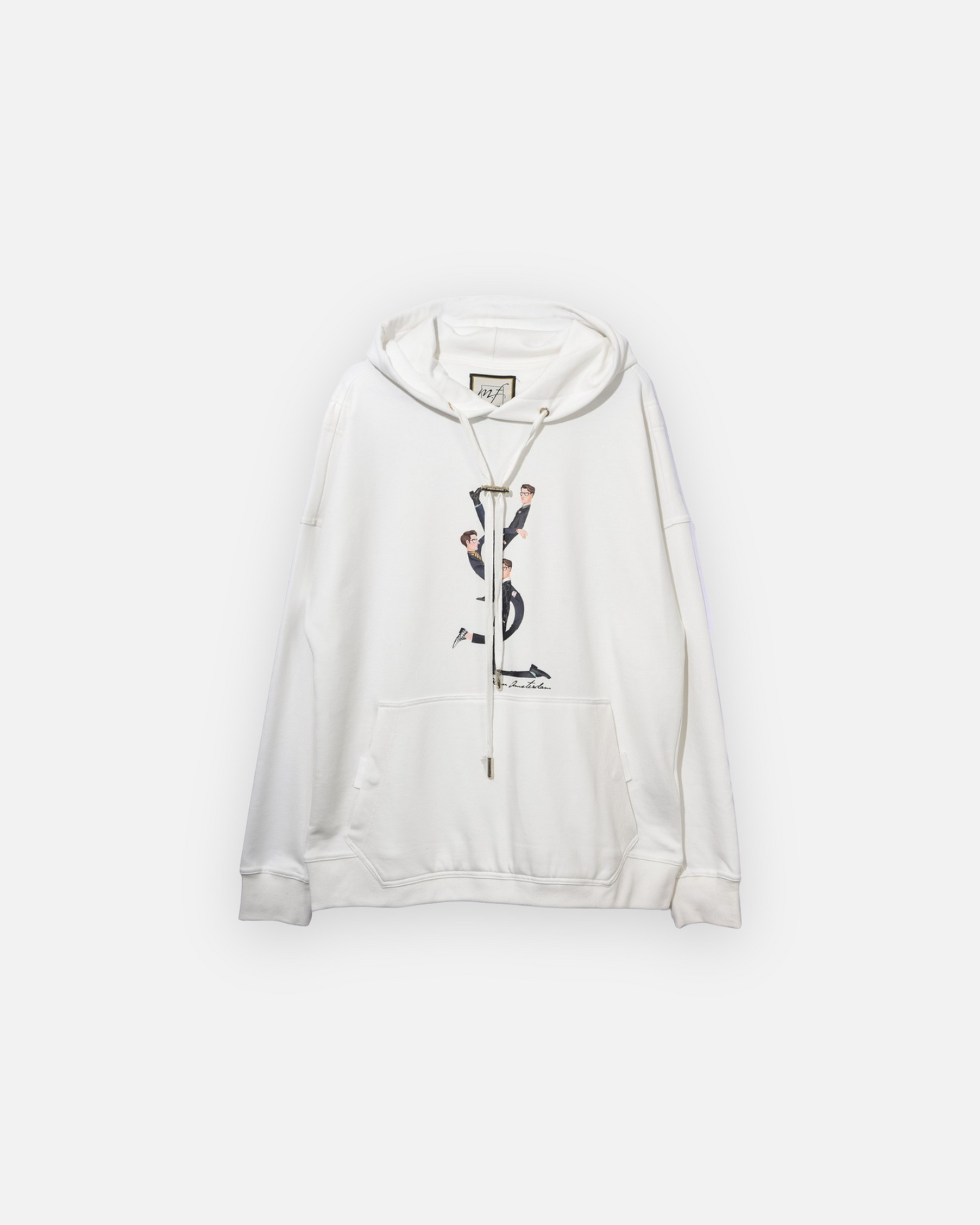 MF BY GCDC YEVSONLAHUN HOODIE (WHITE)