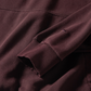 NAUTICA KNIT ACTIVE HEAVY WEIGHT SWEAT GARMENT DYED ARCHLOGO HOODIE (BURGUNDY, 6WW)