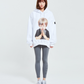 ADLV BABY FACE HOODIE WHITE PRAYER (WHITE)