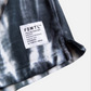 TIE DYE WIDE TEE (BLACK)