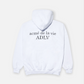 ADLV BABY FACE HOODIE WHITE GREEN HOODIE BOY (WHITE)