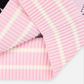 ADLV x LISA A LOGO PATTERN ARGYLE KINT VEST (PINK)