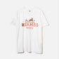 HERMESS BASIC TEE WOMAN (WHITE)