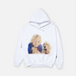 ADLV BABY FACE HOODIE WHITE PUPPY AND BOY (WHITE)