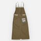 UNIVERSAL OVERALL JUMPER SKIRT 16X12 T/C TWILL (BEIGE)