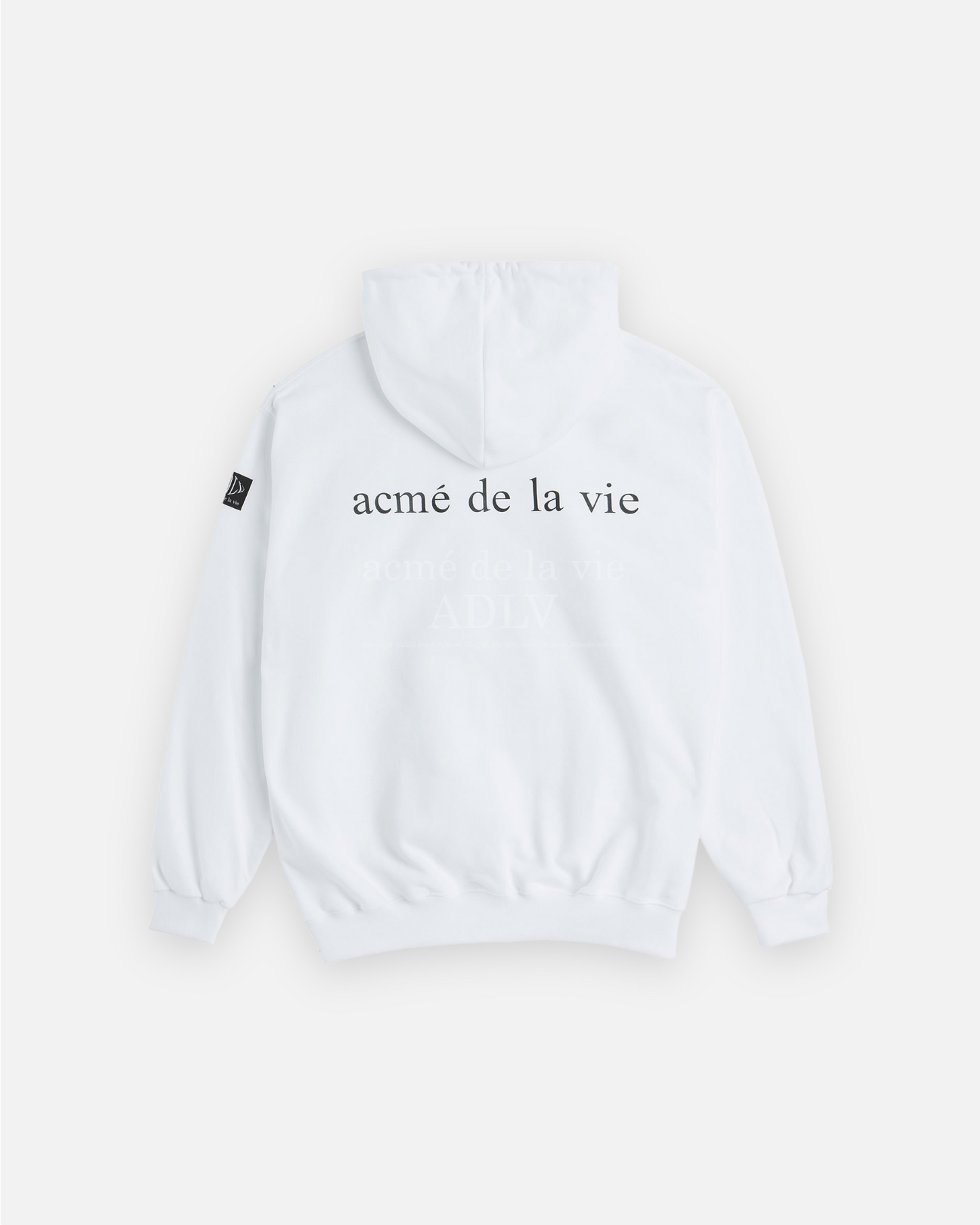 ADLV BABY FACE HOODIE WHITE PRAYER (WHITE)