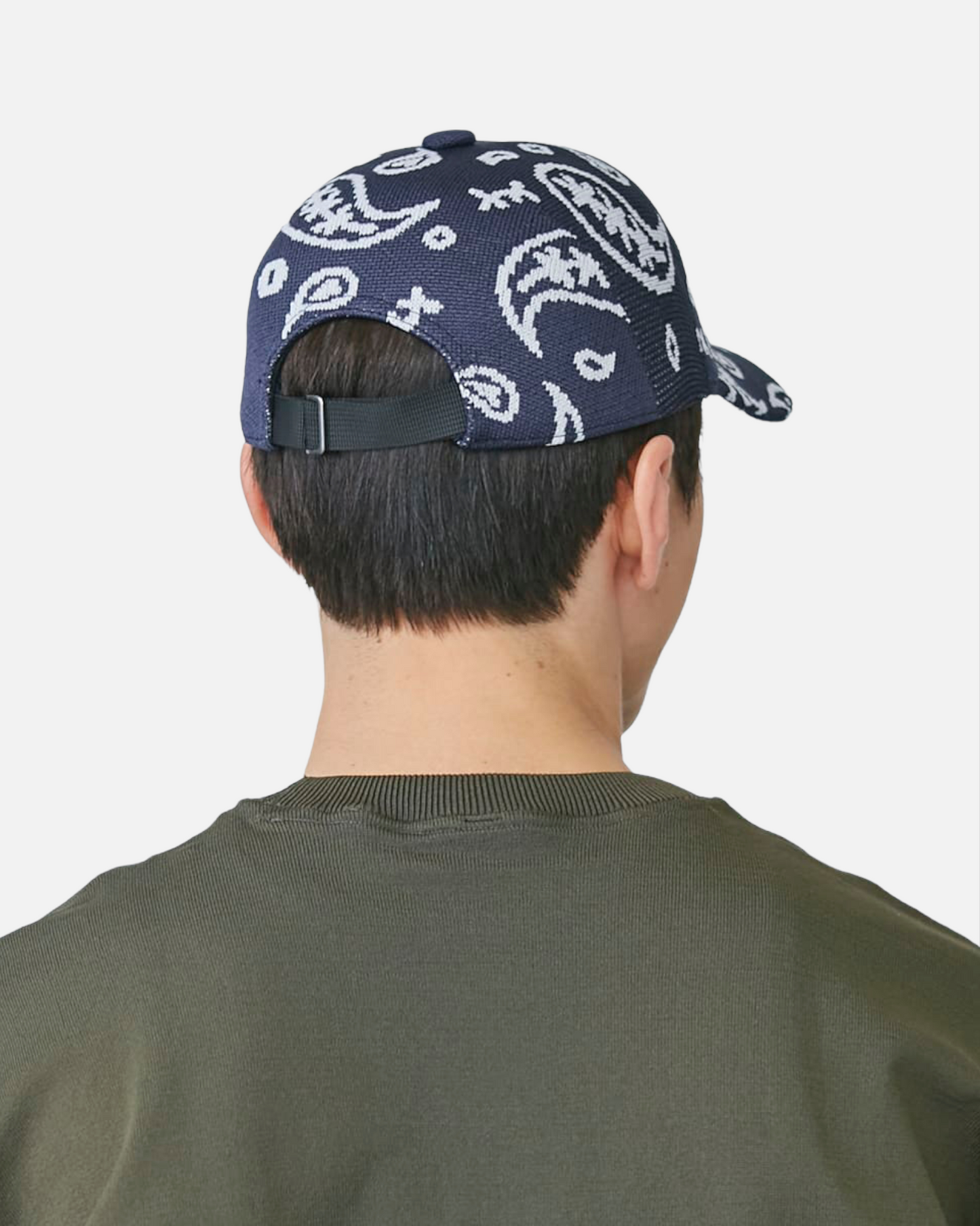 PAISLEY ADJ SPACECAP (DARK BLUE/WHITE)