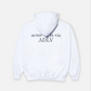 ADLV BABY FACE HOODIE WHITE PUPPY AND BOY (WHITE)