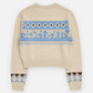 NORDIC BEAR PATTERN KNIT IVORY