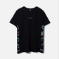 GREEN SIGNATURE TEE (BLACK)
