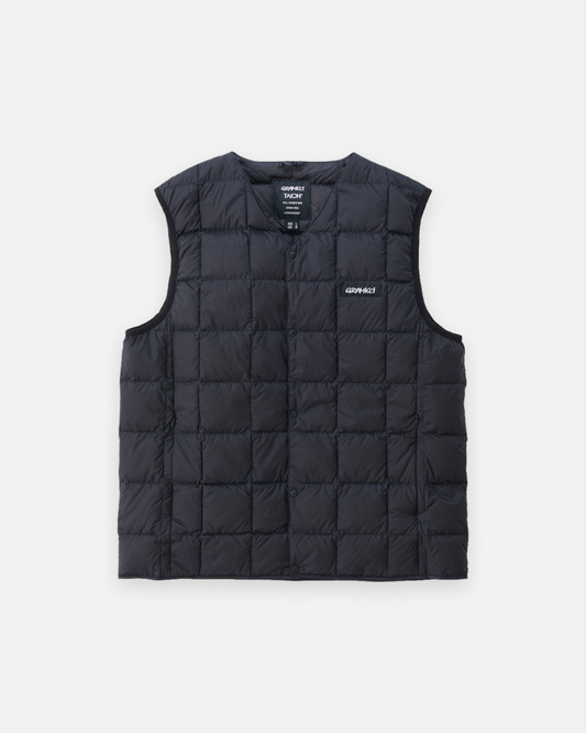 GRAMICCI TAION/GRAMICCI INNER DOWN VEST (BLACK)