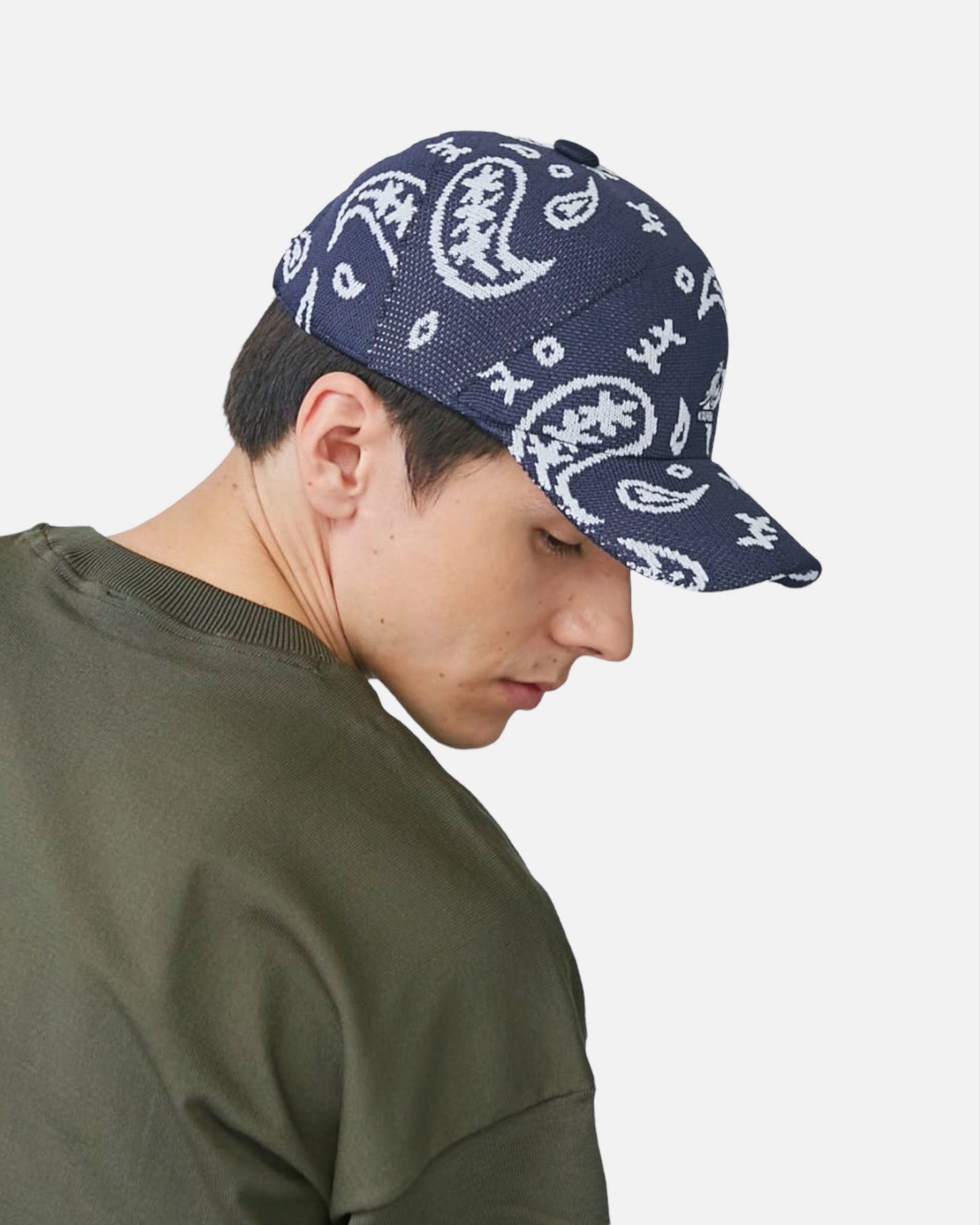 PAISLEY ADJ SPACECAP (DARK BLUE/WHITE)