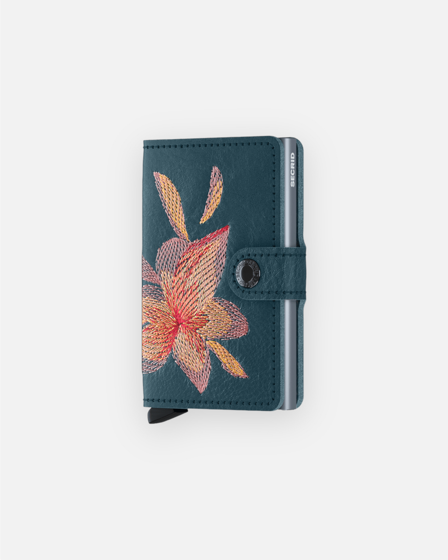 MINIWALLET (STITCH MAGNOLIA PETROLIO)