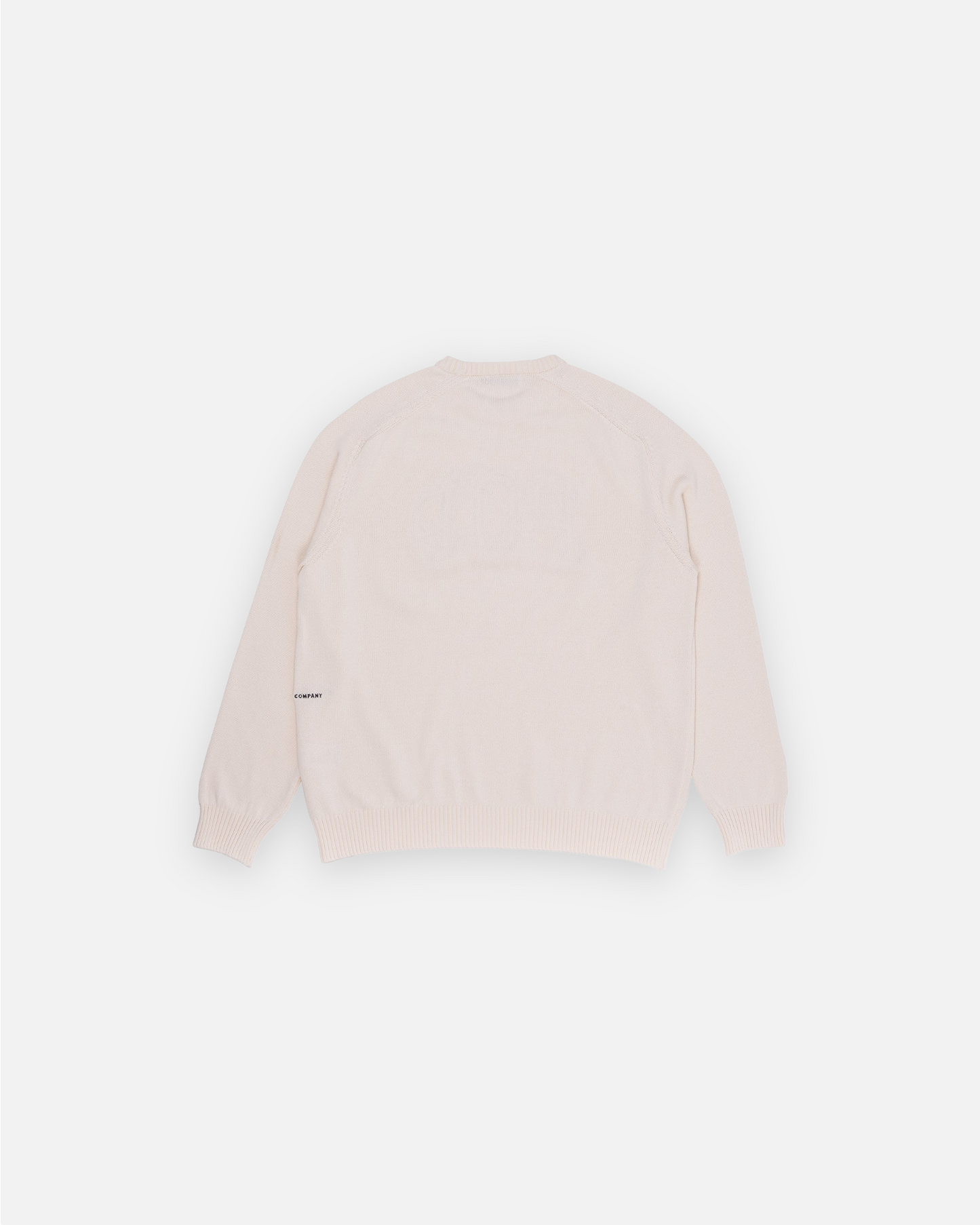 POP ARCH KNITTED CREWNECK (OFF WHITE)