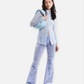PAM CRYSTAL WINGS BOOT LEG FLARES (ICE BLUE)