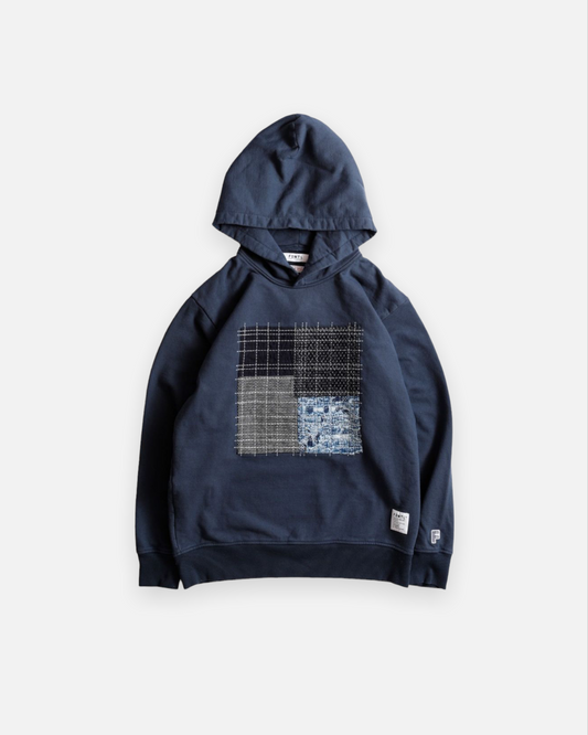 FDMTL BORO PATCHWORK HOODIE (NAVY)