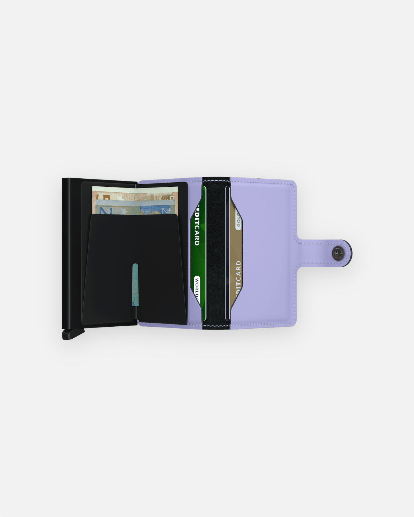 MINIWALLET (MATTE LILAC/BLACK)