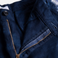 TIE DYE WIDE TAPERED SHORT PANTS (NAVY)