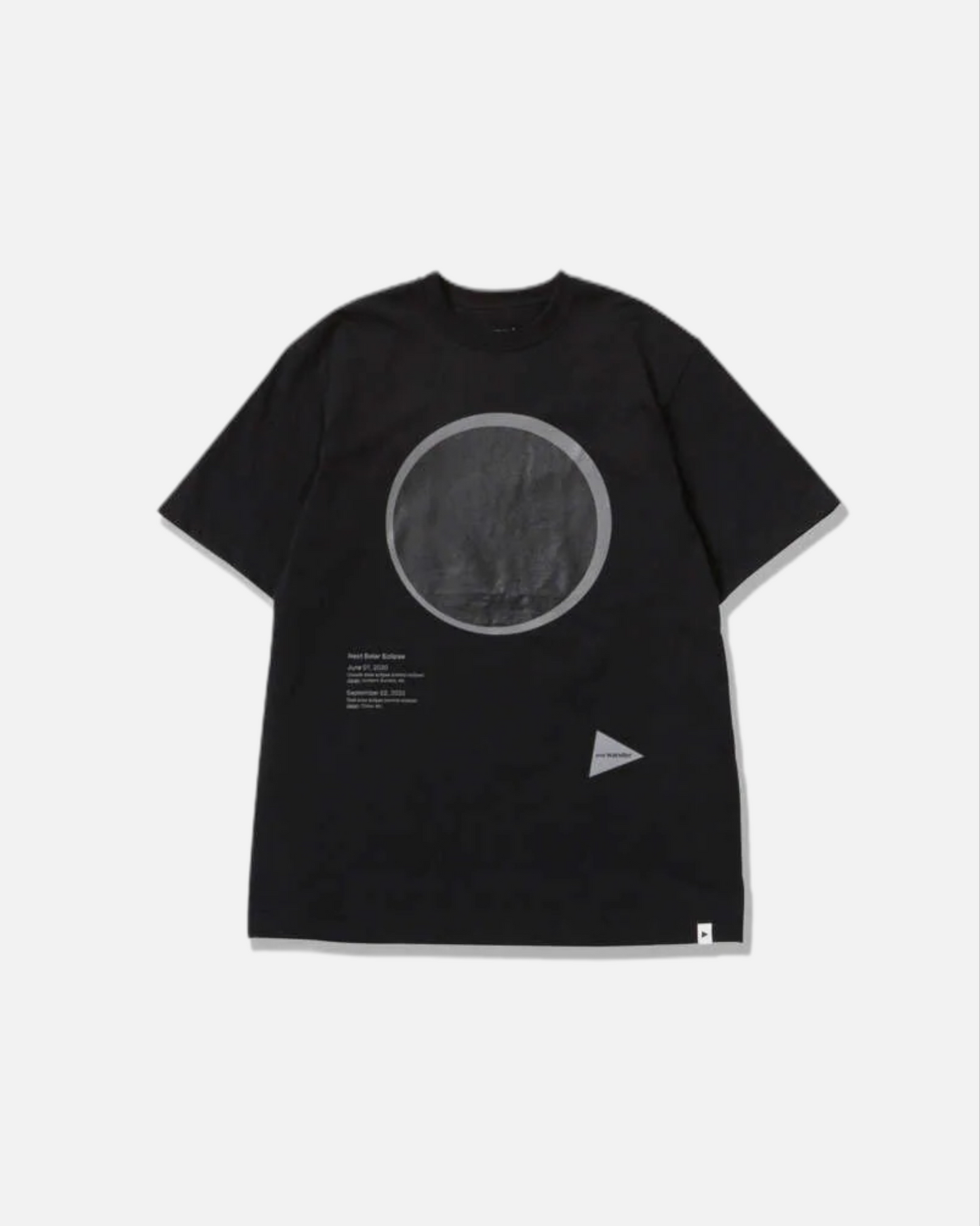 AND WANDER ECLIPSE T (BLACK)