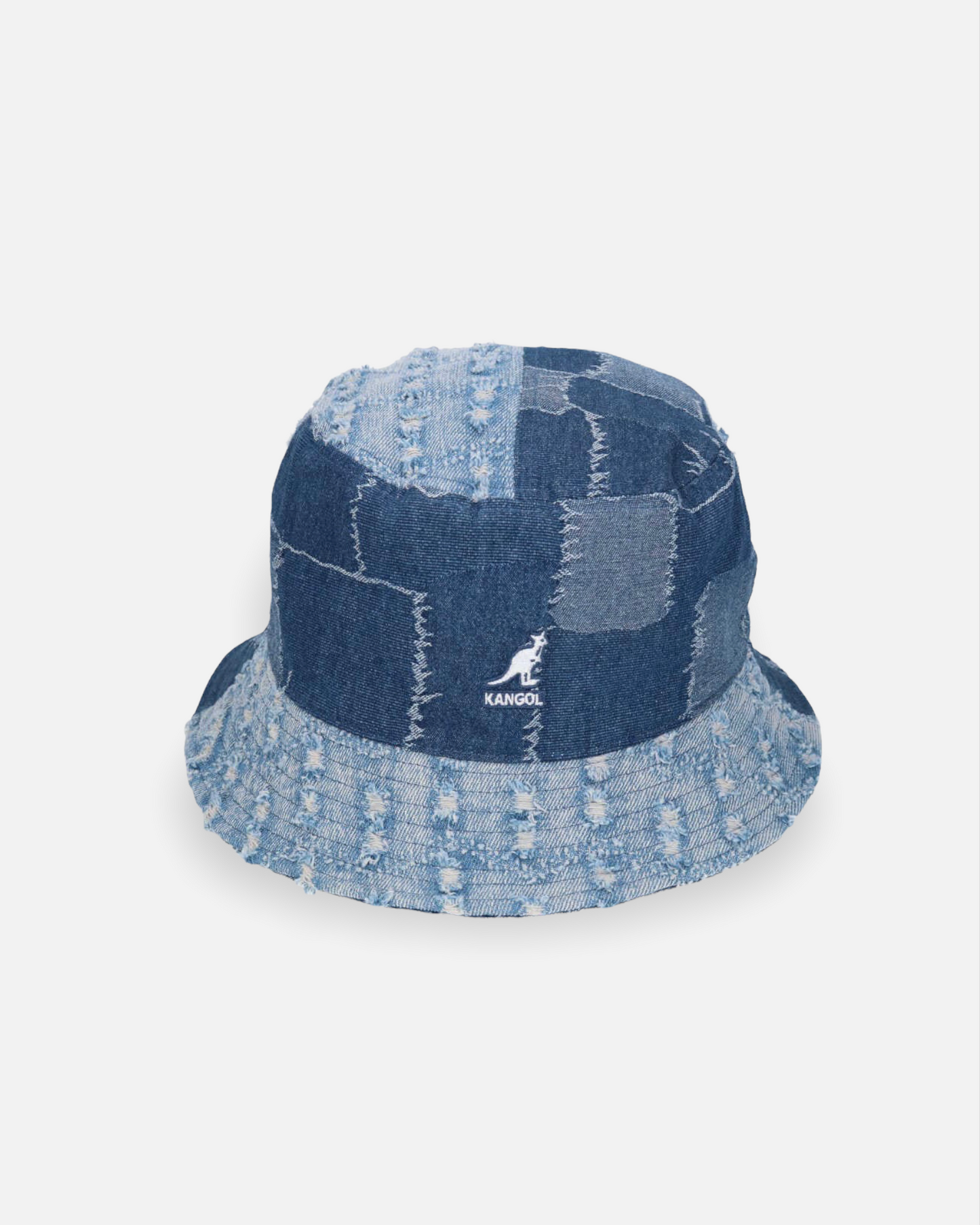 DENIM MASHUP BUCKET (MEDIUM BLUE)