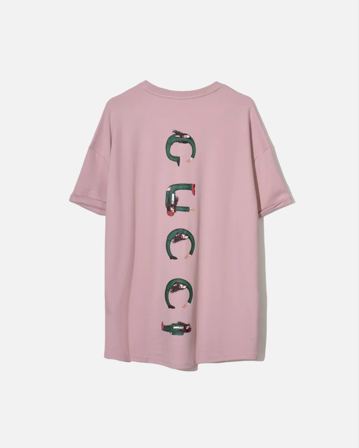 NEW AMSTERDAM TEE WITH SIGNATURE LOGO (PINK)