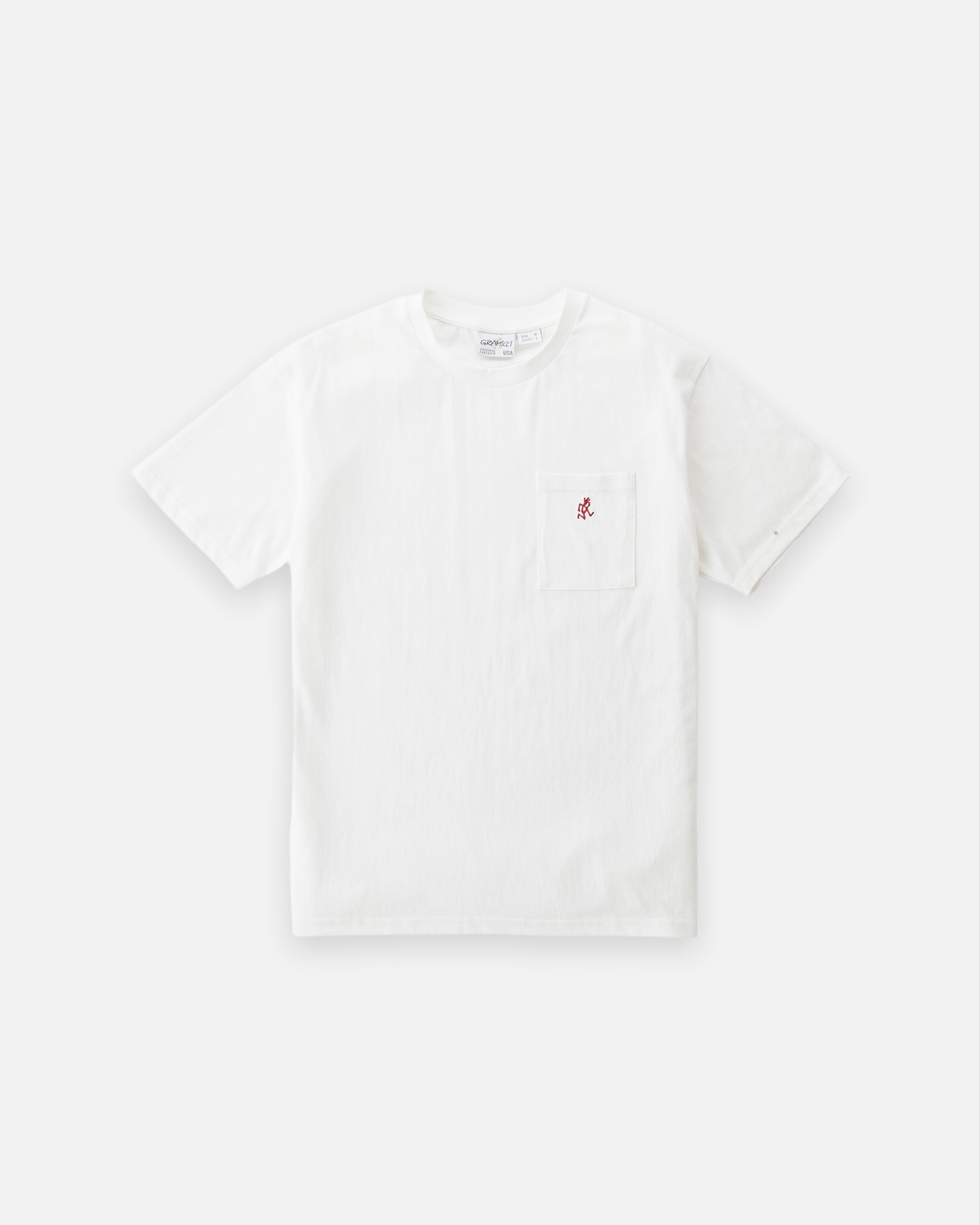 GRAMICCI ONE POINT TEE (WHITE)