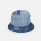 DENIM MASHUP BUCKET (MEDIUM BLUE)