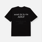 ADLV BABY FACE SHORT SLEEVE T-SHIRT BLACK RABBIT (BLACK)