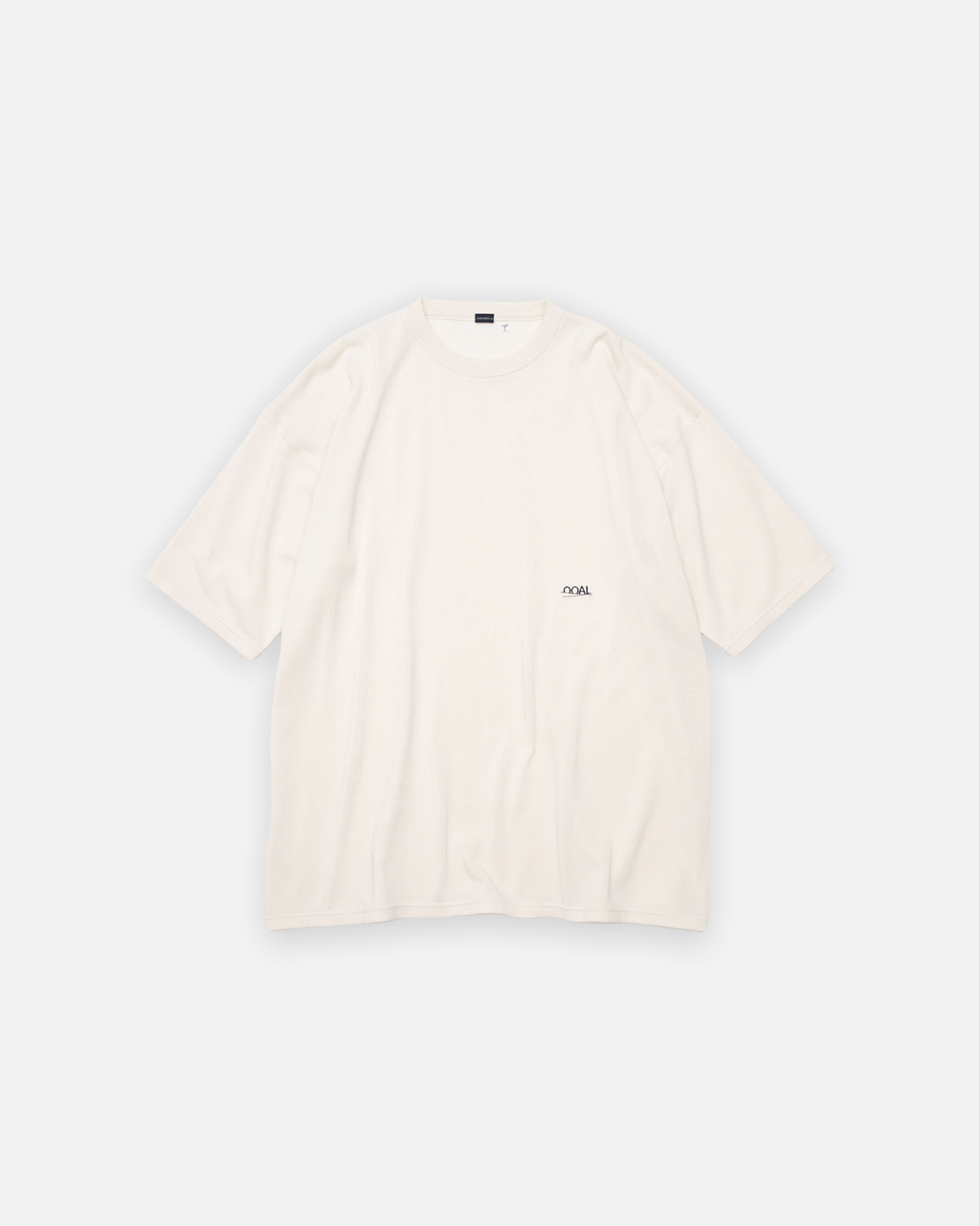 NANAMICA H/S OVERSIZED SWEATER TEE (ECRU)