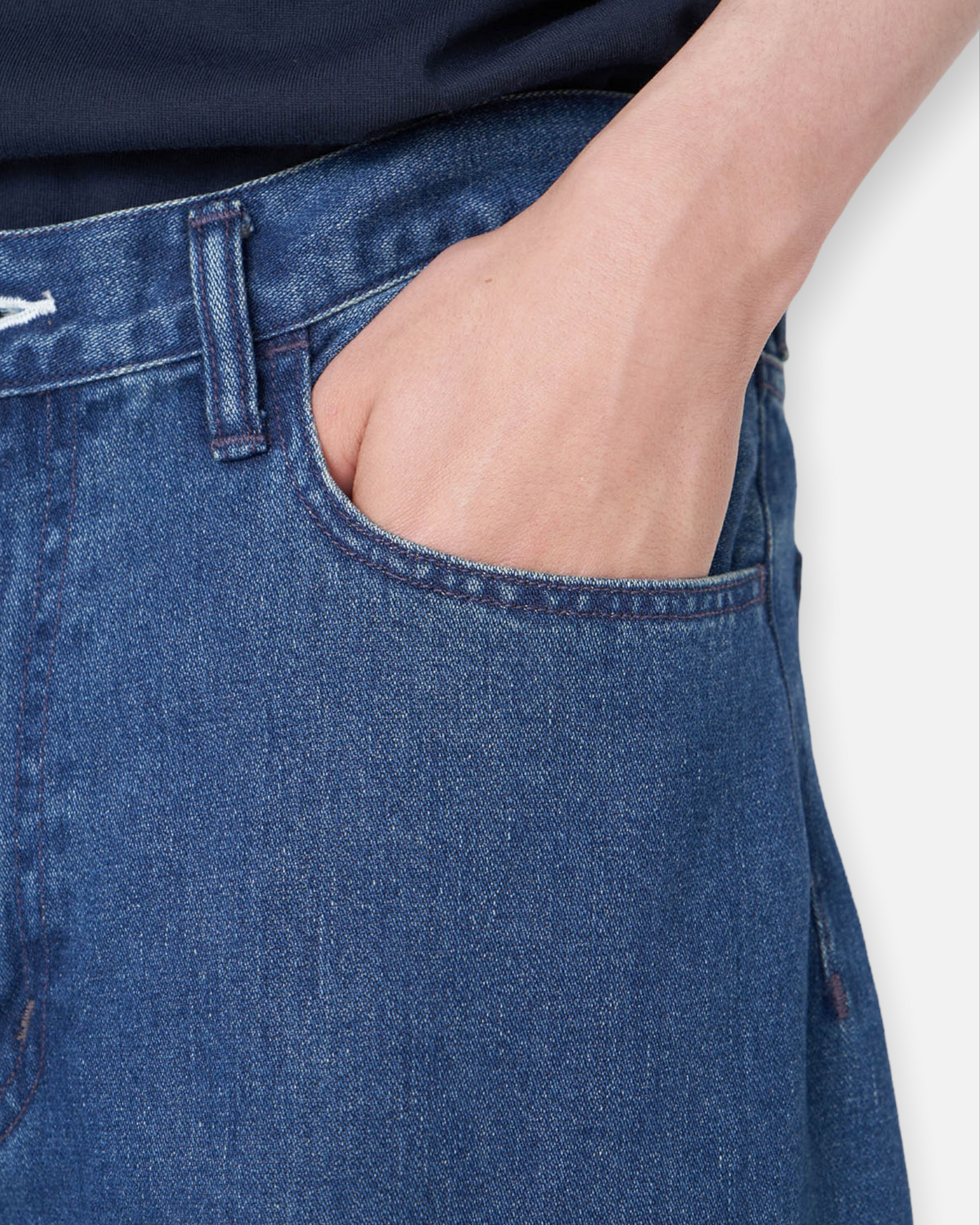 NANAMICA 5 POCKETS PANTS (INDIGO BLEACH)