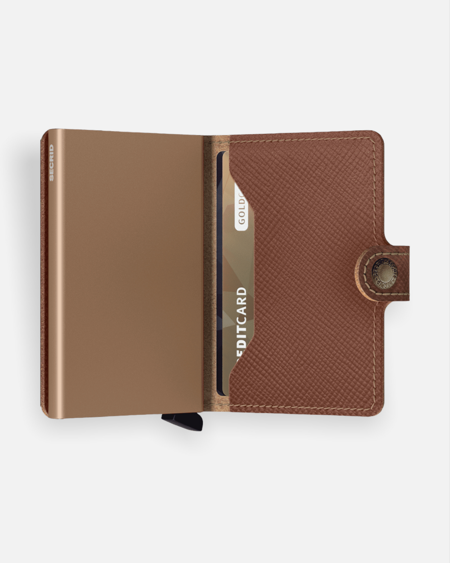 MINIWALLET (SAFFIANO CARAMEL)