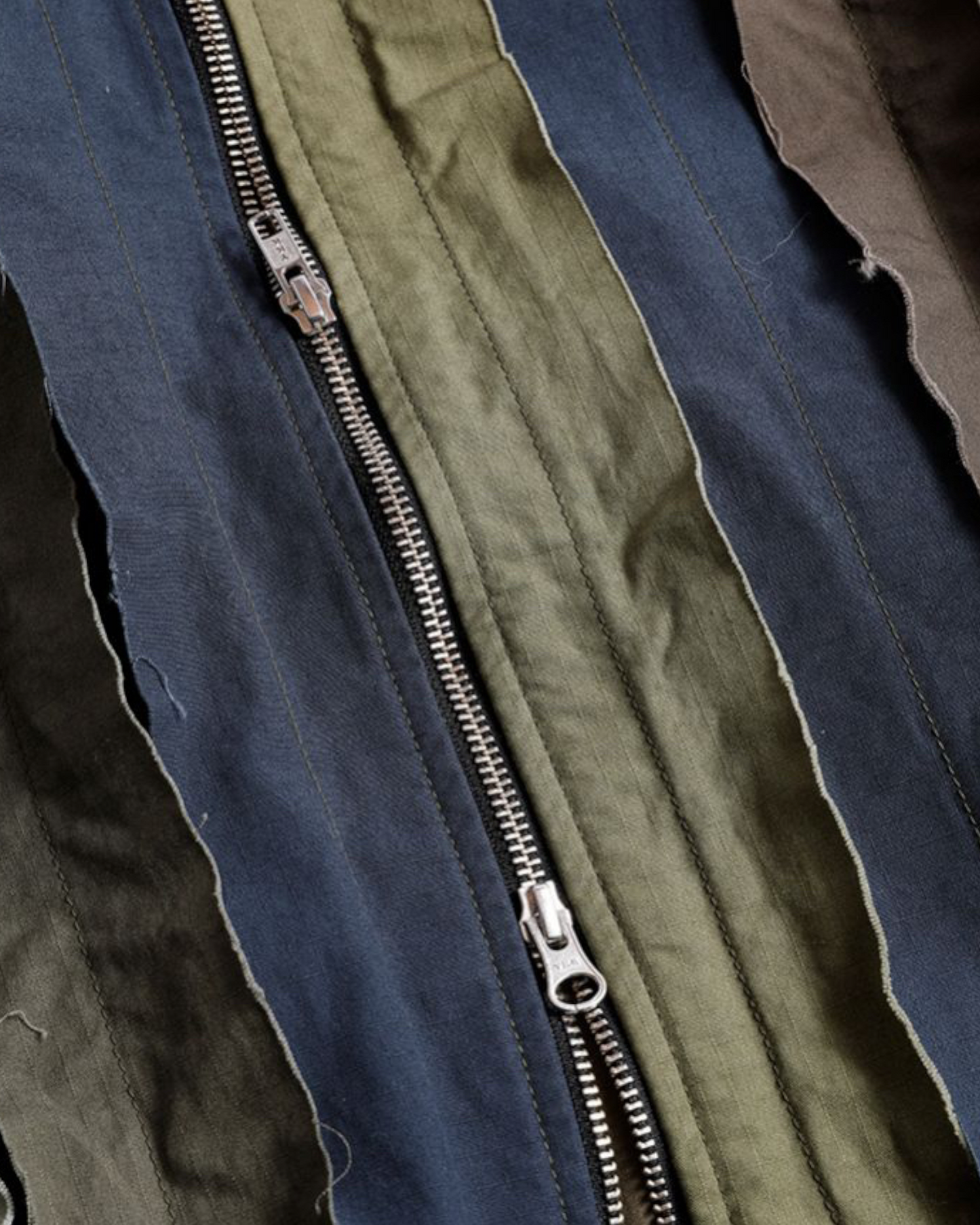 FDMTL OBI-STRIP JACKET RINSE (KHAKI)