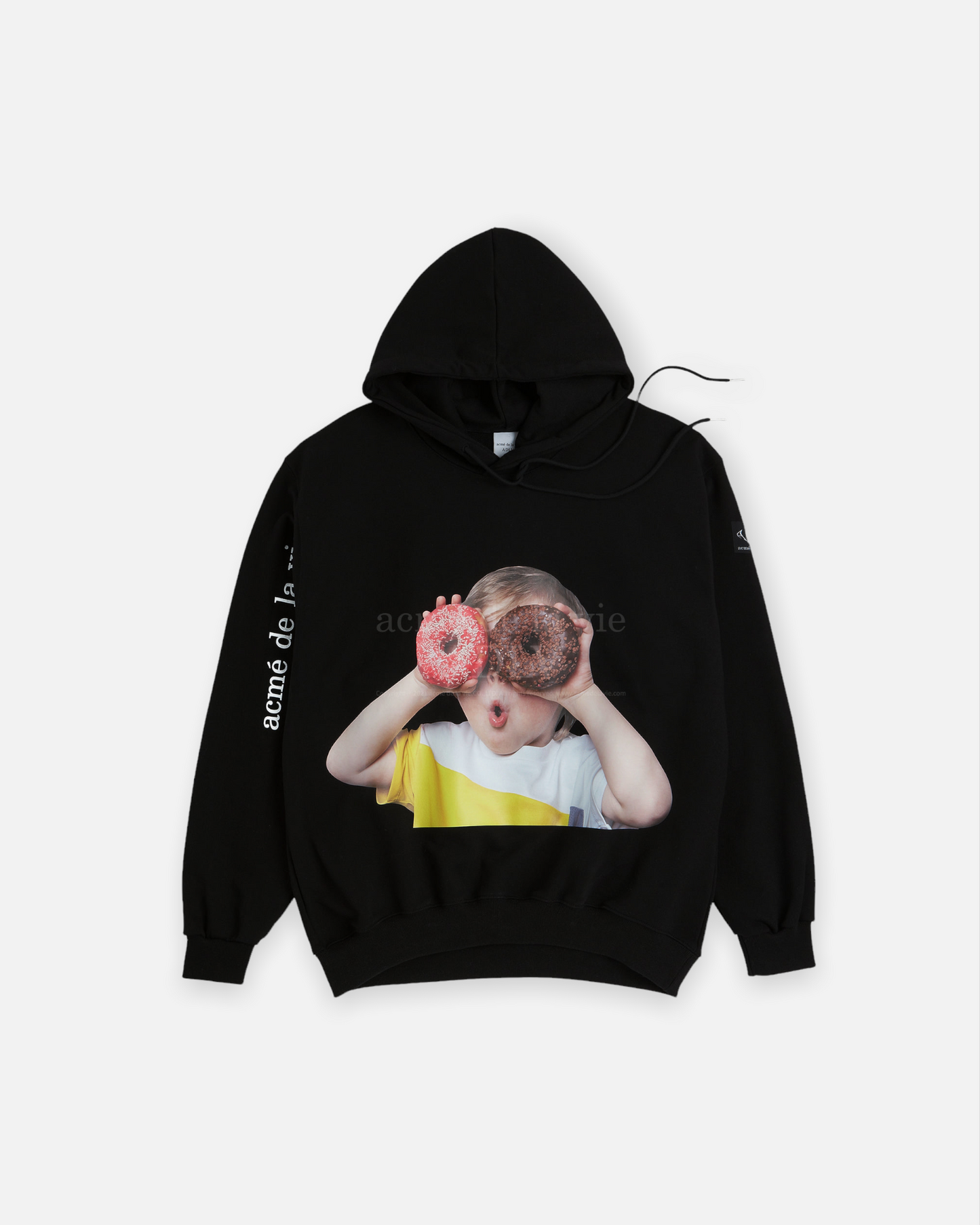 ADLV BABY FACE HOODIE BLACK DONUT1 R (BLACK)