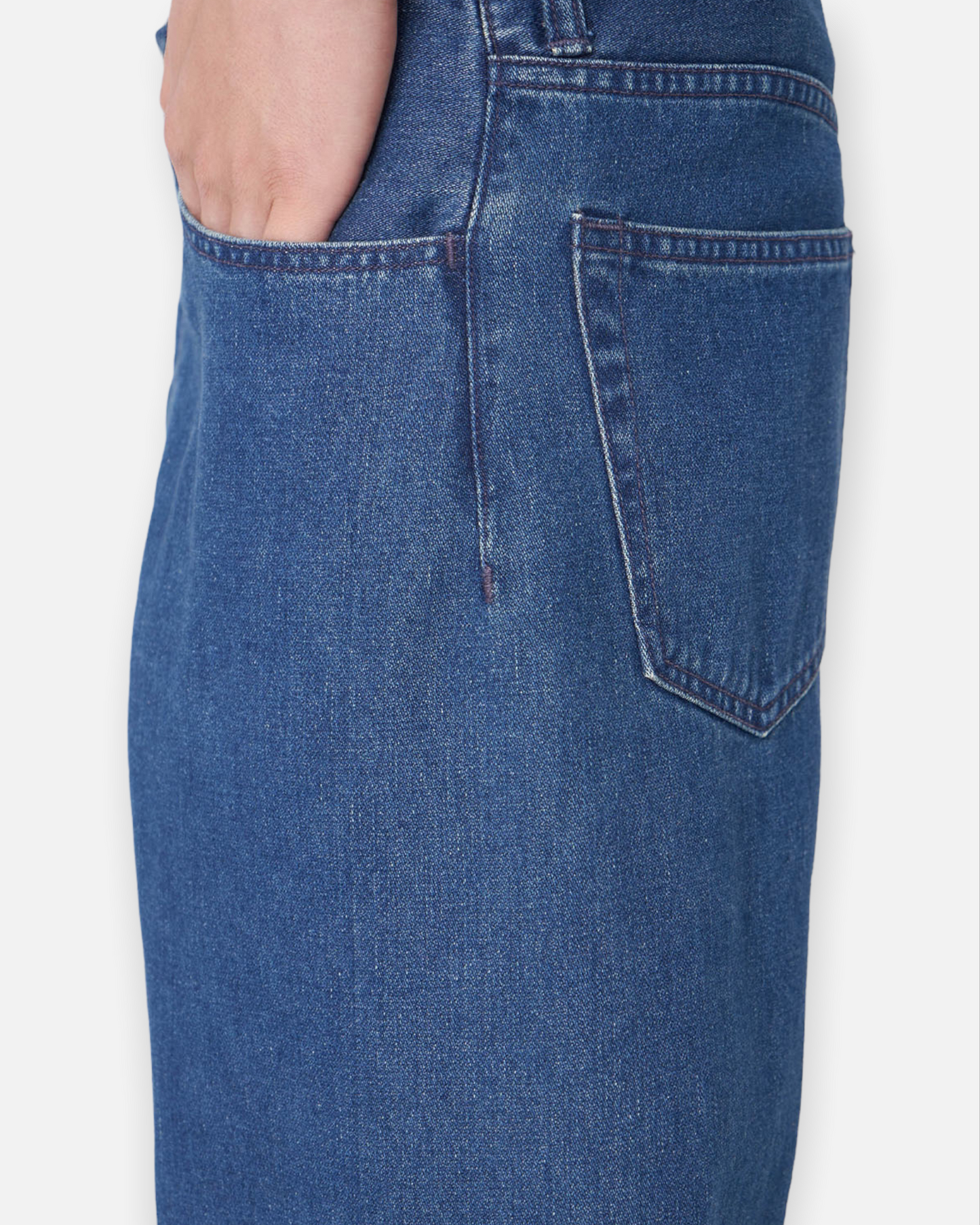 NANAMICA 5 POCKETS PANTS (INDIGO BLEACH)