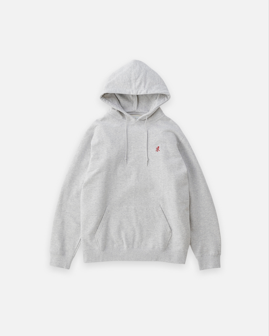 GRAMICCI ONE POINT HOODED SWEATSHIRT (ASH HEATHER)