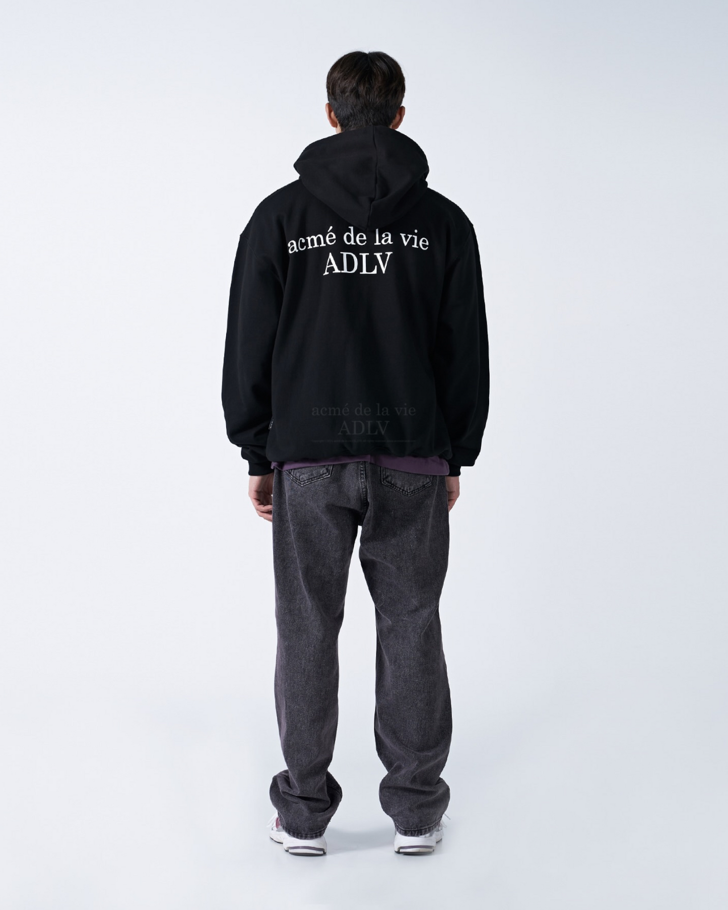 ADLV BABY FACE HOODIE BLACK LIP STICK (BLACK)