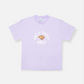 TIGER TEDDY BEAR DOLL SHORT SLEEVE T-SHIRT LIGHT PURPLE (LIGHT PURPLE)