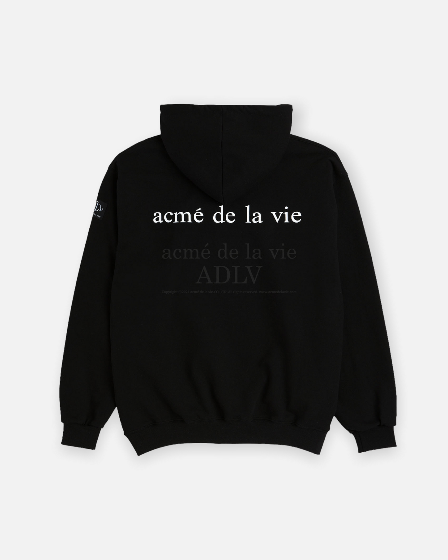 ADLV BABY FACE HOODIE BLACK DONUT1 R (BLACK)
